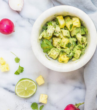 Testy And Healthy Chunky Guacamole